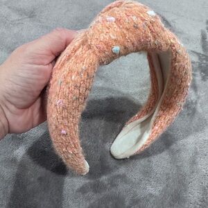 Peach Cozy Knit Headband - new boutique item